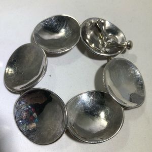 Concave Sterling Bracelet